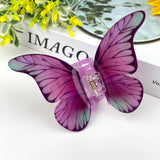 Butterfly Hair Clip - Purple Hair Accessories TheDivaSoap