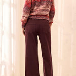 Comfort Stretch Wide Leg Pull-On Pants - Fudge Jeans Tribal