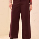Comfort Stretch Wide Leg Pull-On Pants - Fudge Jeans Tribal