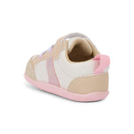 Connor Mini - White/Oatmeal Girls Shoes See Kai Run