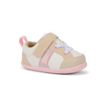 Connor Mini - White/Oatmeal Girls Shoes See Kai Run