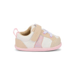 Connor Mini - White/Oatmeal Girls Shoes See Kai Run