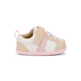 Connor Mini - White/Oatmeal Girls Shoes See Kai Run