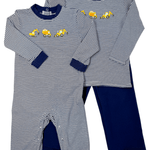 Construction Romper Boys Bubbles + Rompers Itsy Bitsy