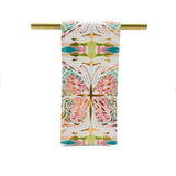 Cortnei Kaleidoscope Butterfly Tea Towel Textiles Rachel Brooks Design, LLC