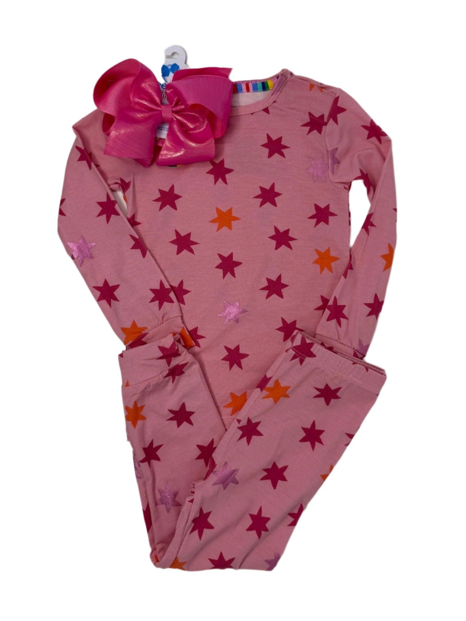 Cosmic Confetti Modal L/S PJ Kids Pajamas Magnetic Me