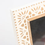 Cottage Floral Photo Frame Home Decor Primitives by Kathy