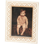 Cottage Floral Photo Frame Home Decor Primitives by Kathy