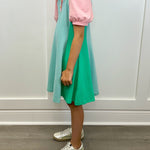 Country Club Dress - Aqua Mix Girls Play Dresses Finding Foxtale