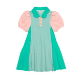 Country Club Dress - Aqua Mix Girls Play Dresses Finding Foxtale
