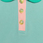Country Club Dress - Aqua Mix Girls Play Dresses Finding Foxtale