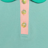 Country Club Dress - Aqua Mix Girls Play Dresses Finding Foxtale