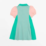Country Club Dress - Aqua Mix Girls Play Dresses Finding Foxtale