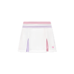 Courtney Skort - Pure Coconut/Cotton Candy Pink/Petal Purple Girls Skirts + Bloomers Set Athleisure
