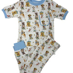 Cowboy Pups Organic Cotton 2pc Pajamas Kids Pajamas Nola Tawk