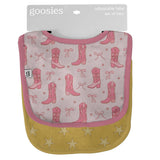 Cowgirl Boots & Bows - Bib Set Baby Accessories Goosies