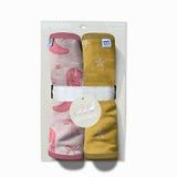 Cowgirl Boots & Bows - Burp Cloth Sets Baby Accessories Goosies