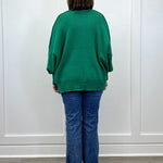 Cozy Pine Ribbed Sweater - Forest Green Sweaters Zenana