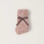 CozyChic Heathered Women's Socks - Terra/White Misc Accessories Barefoot Dreams