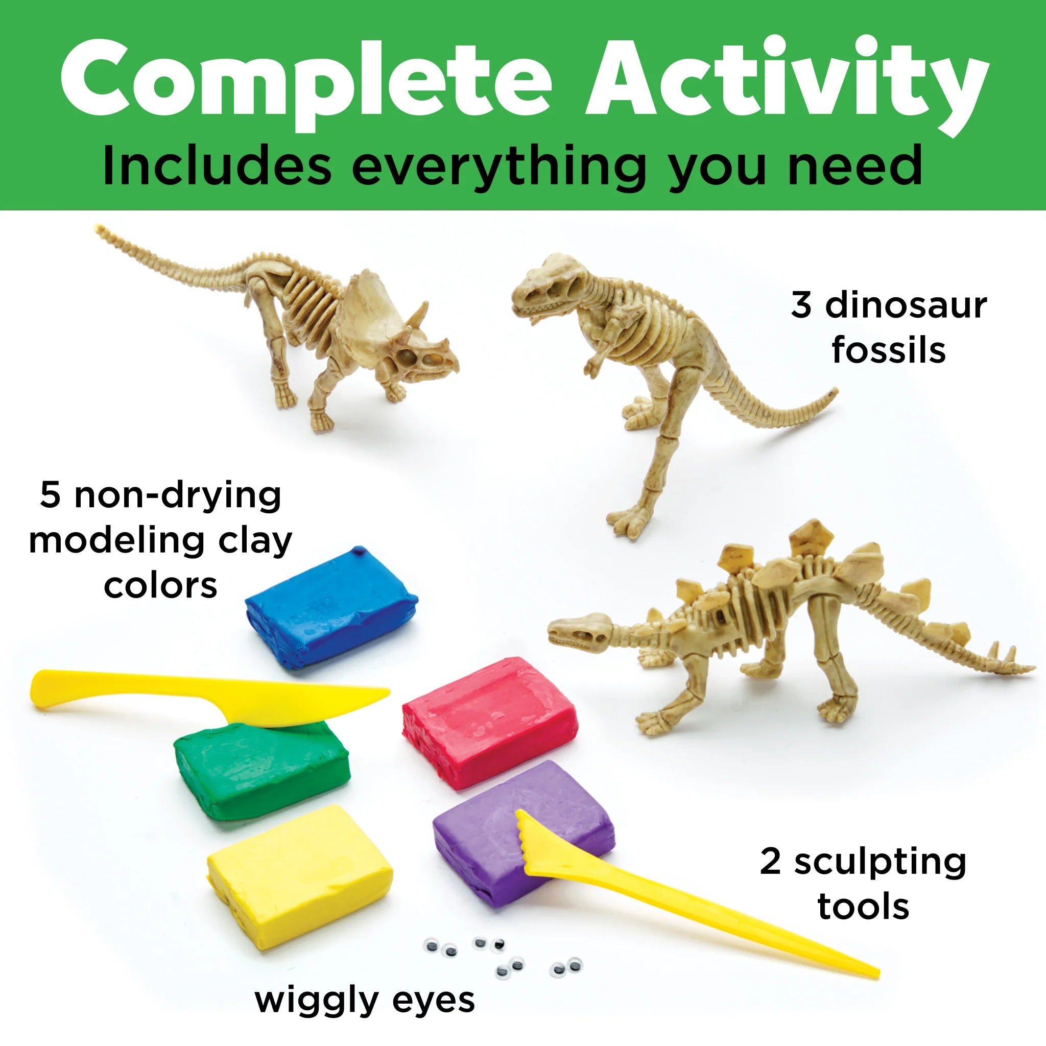Create w/ Clay Dinosaurs - Sugar Babies Children's Boutique/Meg's Shoppe