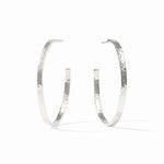 Crescent Hoop - Silver - Large Earrings Julie Vos