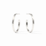 Crescent Hoop - Silver - Medium Earrings Julie Vos