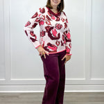 Crew Neck Jacquard Sweater - Cream - Sugar Babies Children's Boutique/Meg's Shoppe