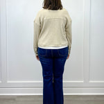 Crop Knit Shacket w/ Patch Pockets - Oatmeal - Sugar Babies Children's Boutique/Meg's Shoppe