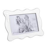 Cross Enamel Frame Home Decor Mudpie