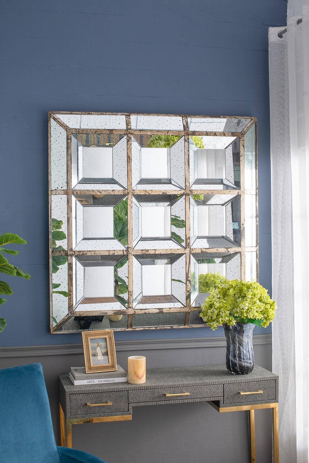 Crosshatch Border Trim Gold Frame - 4x6" Home Decor A&B Home Group Inc.