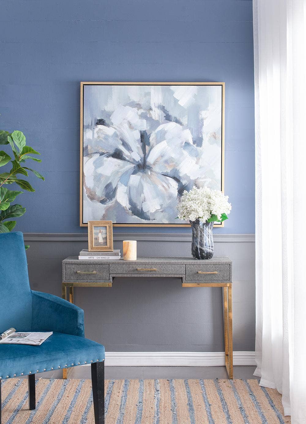 Crosshatch Border Trim Gold Frame - 4x6" Home Decor A&B Home Group Inc.