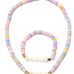 Cute Smile Necklace and Bracelet Set Kids Jewelry Great Pretenders