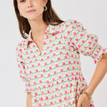 Molly Dress - Floral Fanfare Green Long Dresses Mary Square