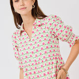 Molly Dress - Floral Fanfare Green Long Dresses Mary Square