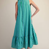 Seaside Stripe Maxi Dress Long Dresses Glam