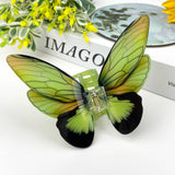 Colorful butterfly hair clips elegant beautiful hair clip: H Hair Accessories TheDivaSoap