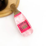 Champagne Bottle Claw Clip Hair Accessories TheDivaSoap