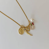 Dainty 2MM Snake Chain Necklaces It's Especially Lucky