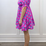 Daisy Darling Smocked Dress - Orchid Short Dresses Umgee