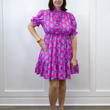 Daisy Darling Smocked Dress - Orchid Short Dresses Umgee