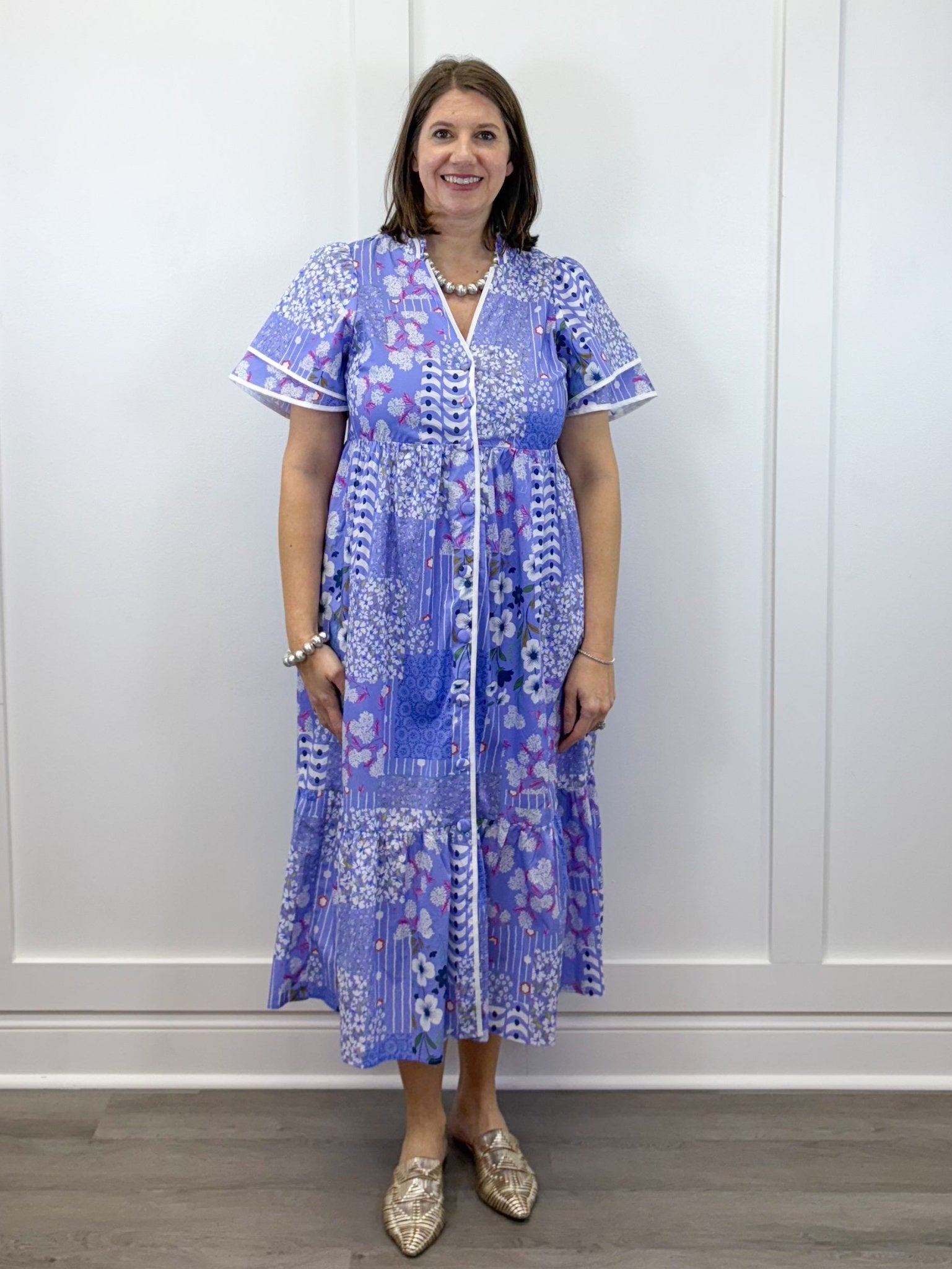 Daisy Daydream Dress - Periwinkle