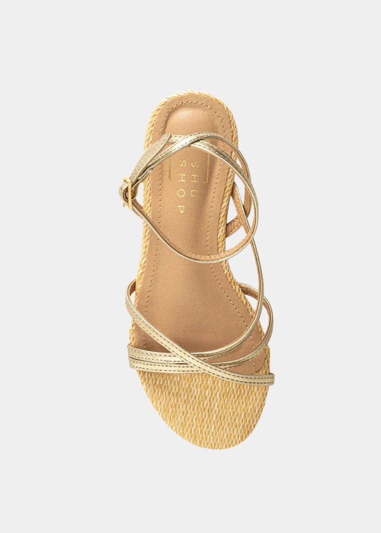 Dana Mini - Gold Girls Shoes Shu Shop