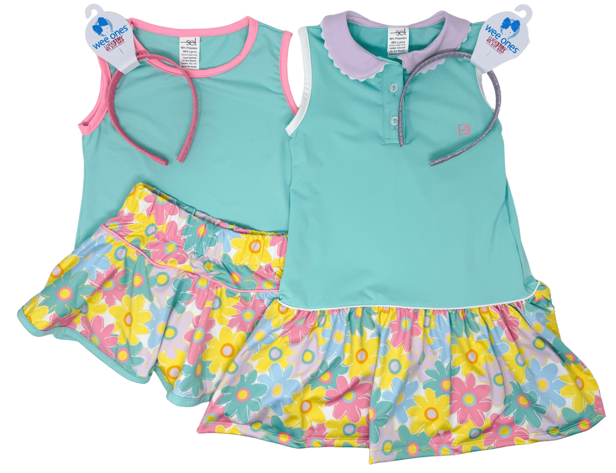 Darla Dropwaist Dress - Bloomtastic Girls Play Dresses Set Athleisure