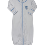 Darling Cowboy Boots Converter - Lt. Blue Baby Sleepwear Magnolia Baby