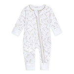 Darling Cowboy Boots Print Playsuit - Ivory Baby Sleepwear Magnolia Baby