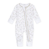 Darling Cowboy Boots Print Playsuit - Ivory Baby Sleepwear Magnolia Baby