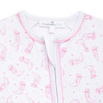 Darling Cowboy Boots Print Playsuit - Pink Baby Sleepwear Magnolia Baby