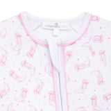 Darling Cowboy Boots Print Playsuit - Pink Baby Sleepwear Magnolia Baby