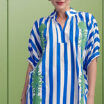 Mediterranean Morning Top Tops Glam