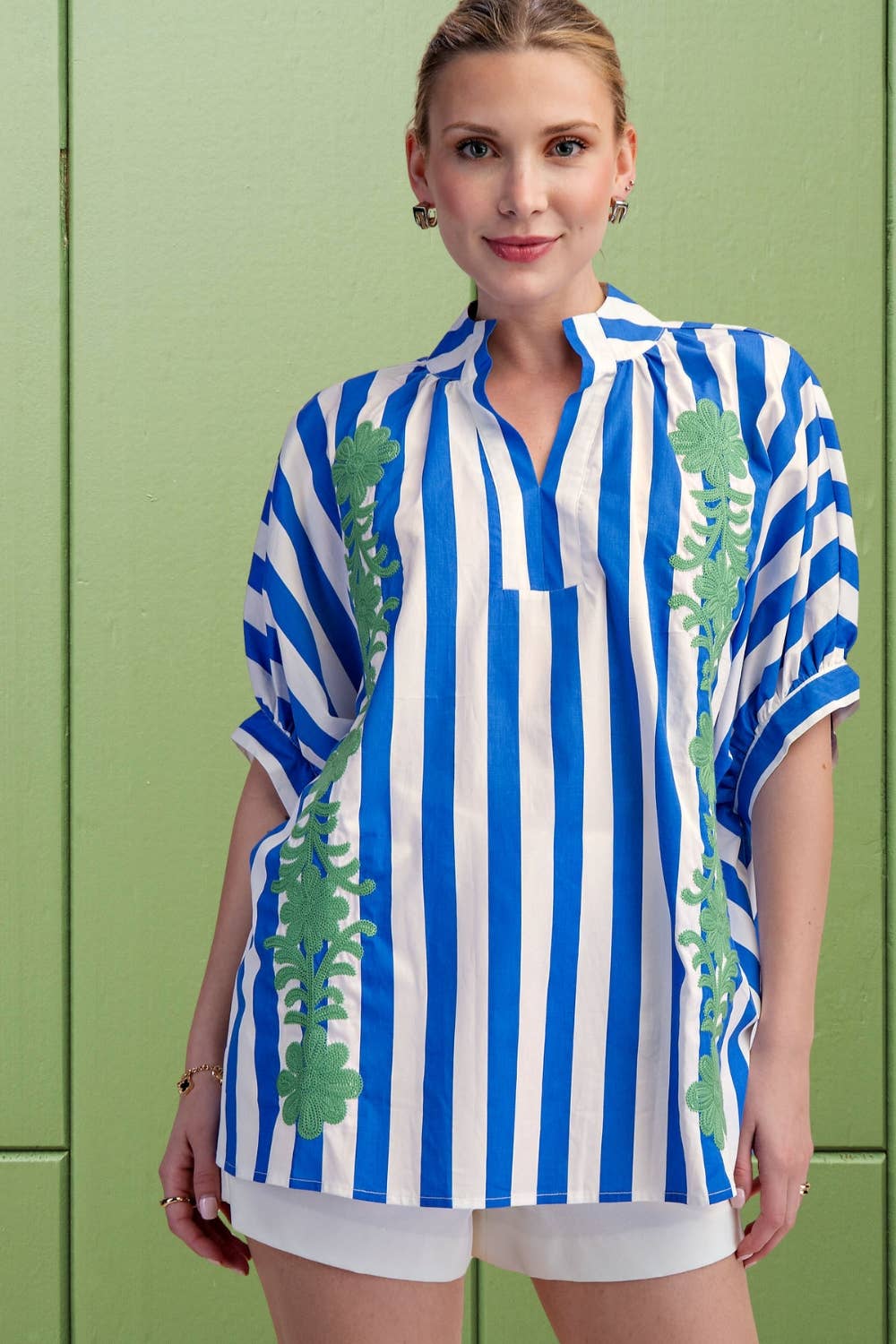 Mediterranean Morning Top Tops Glam